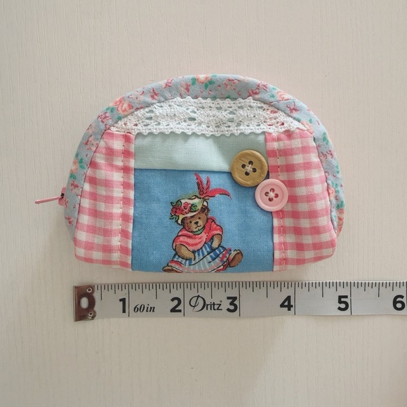 Handmade Patchwork Pouch - Picture 5 of 6